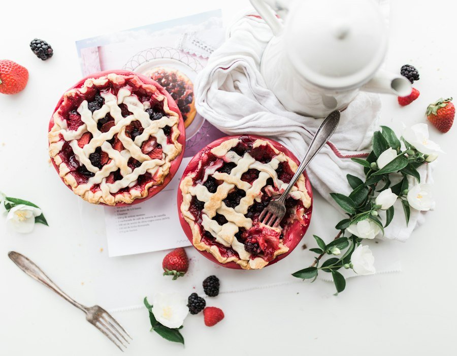Postres con frutas